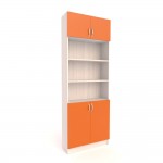 Estante de Madera con Puertas